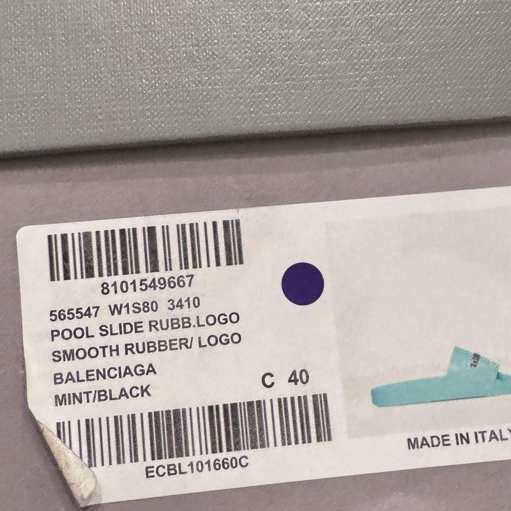 NEW Balenciaga Slides - Picture 9 of 10